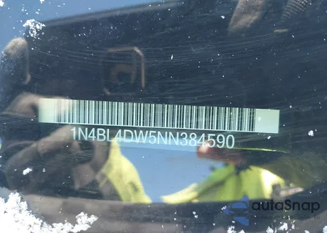 2022 Nissan Altima Sv Intelligent Awd from USA, damaged, VIN 1N4BL4DW5NN384590